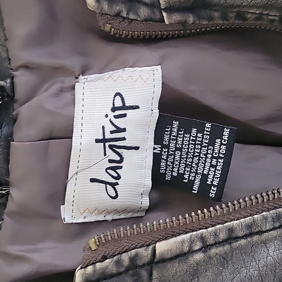 Daytrip vegan leather jacket - Picture 4 of 4